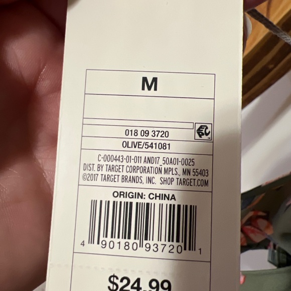 Floral Green Romper - Picture 2 of 2